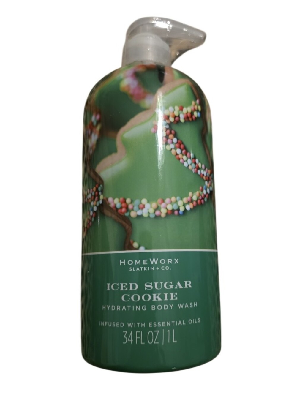 HomeWorx Iced Sugar Cookie Hydrating Body Wash - New